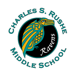 <p>Charles S. Rushe Middle School Logo</p>