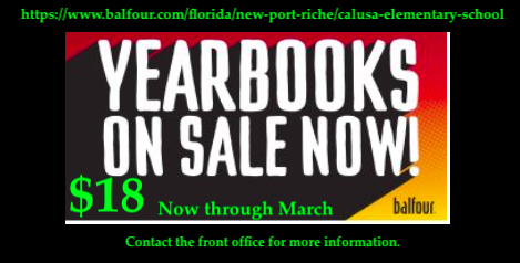 Yearbooks on Sale NOW!